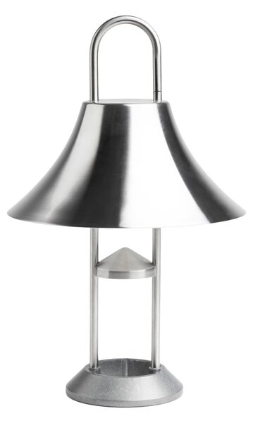 HAY Přenosná lampa Mousqueton, Brushed Stainless Steel