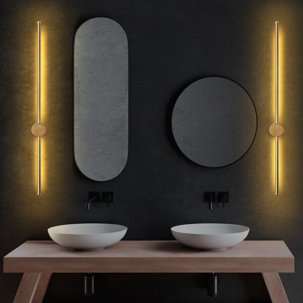 LED nástěnné svítidlo ve zlaté barvě Sword – Opviq lights
