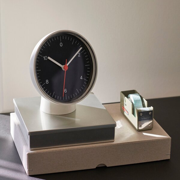 HAY Stolní / nástěnné hodiny Table Clock, Grey