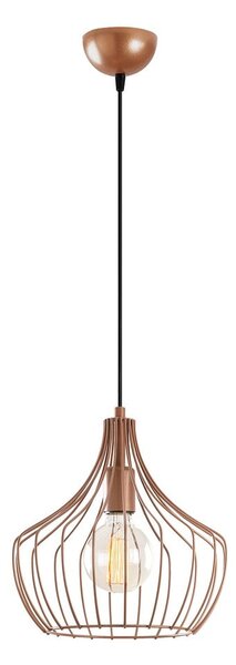 Závěsné svítidlo v měděné barvě s kovovým stínidlem ø 27 cm Mezopotamya – Opviq lights