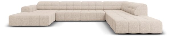 Béžová rohová pohovka (pravý roh/do "U") Chicago – Cosmopolitan Design