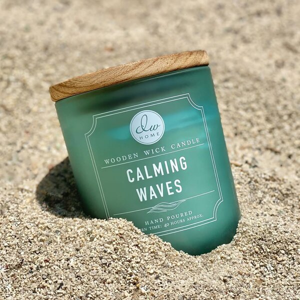 DW HOME Calming Waves Vonná svíčka ve skle, 326 g