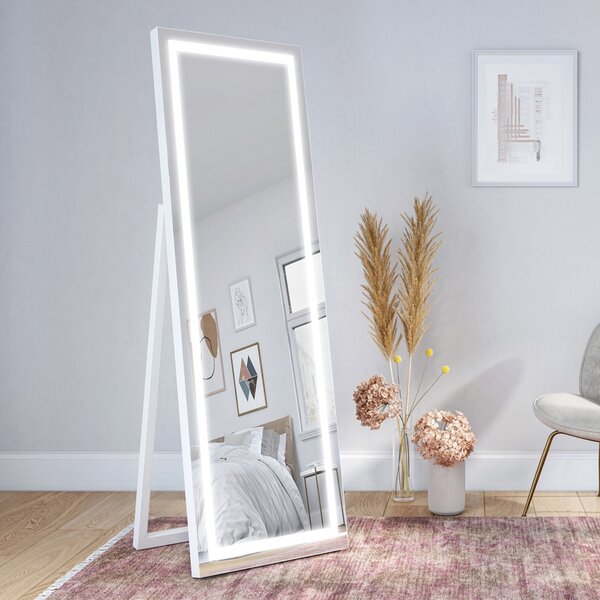 Gaudia Zrcadlo Hedera LED White Rozměr: 60 x 150 cm