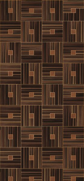 Geometrická obrazová vliesová tapeta na zeď, imitace obložení, 340183, Gilded, Eijffinger