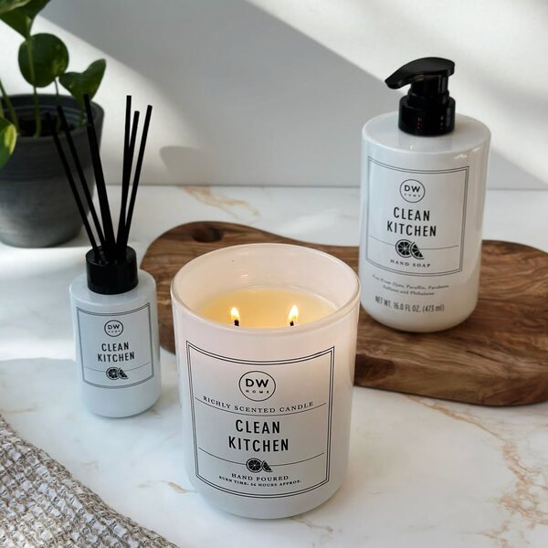 DW HOME Clean Kitchen Vonná svíčka ve skle, 434 g