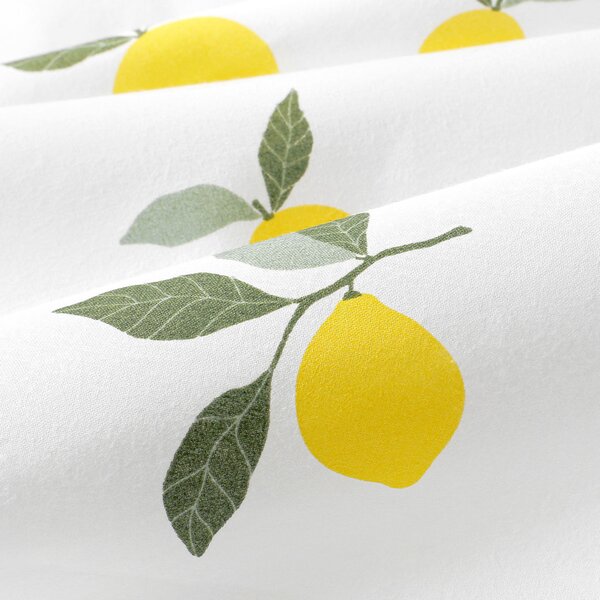 Goldea bavlněné plátno - citrony 160 cm