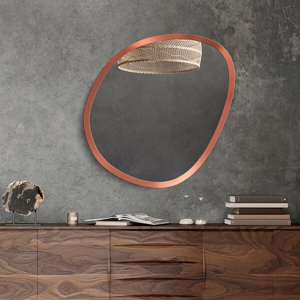 Gaudia Zrcadlo Harry Copper Rozměr: 67 x 70 cm