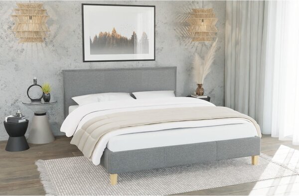 Čalouněná jednolůžková postel s roštem 90x200 cm Tina – Ropez