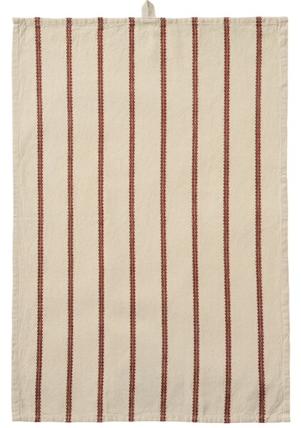 Utěrka Rebecca Rust Woven Stripe