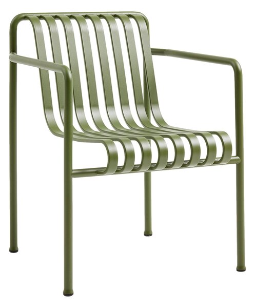 HAY Zahradní židle Palissade Dining Armchair, Olive