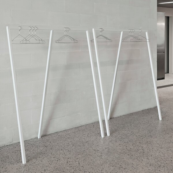HAY Stojací věšák Loop Stand Wardrobe, Maroon Red