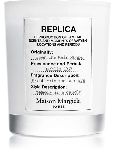 Maison Margiela REPLICA When the Rain Stops vonná svíčka 165 g