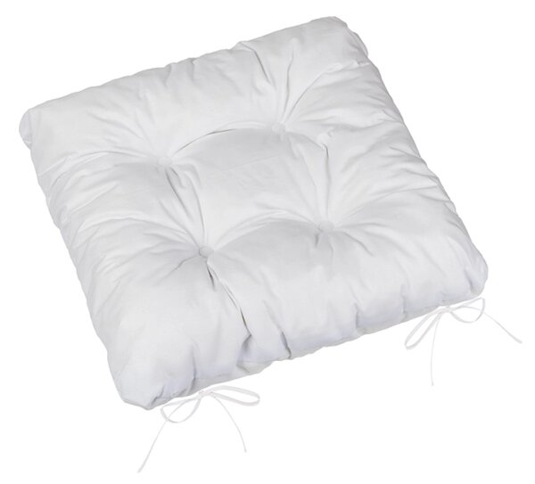 Bellatex Sedák Adéla prošívaný 40x40 cm Bílá