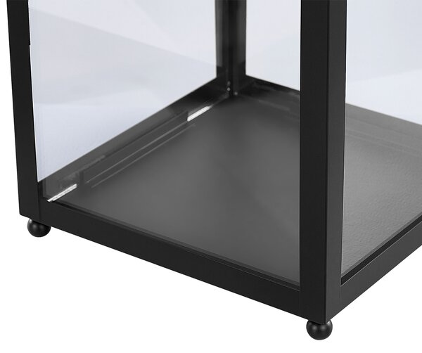 Lucerna LEPAR Kov 53 cm Černá