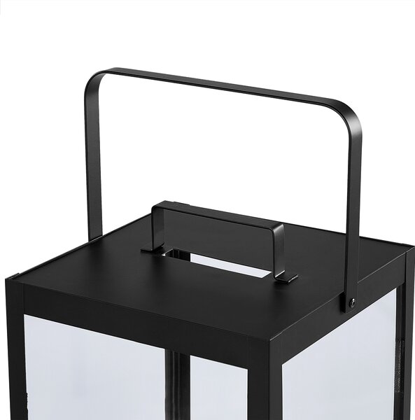 Lucerna LEPAR Kov 53 cm Černá