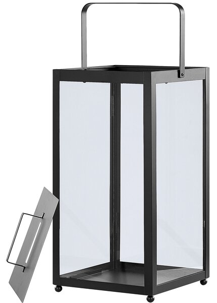 Lucerna LEPAR Kov 53 cm Černá
