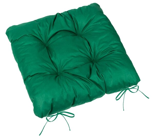 Bellatex Sedák Adéla prošívaný 40x40 cm Zelená