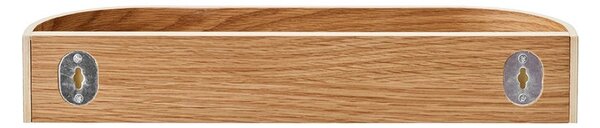 Audo Copenhagen Nástěnná police Epoch Natural Oak/Fog - 50 cm MN200