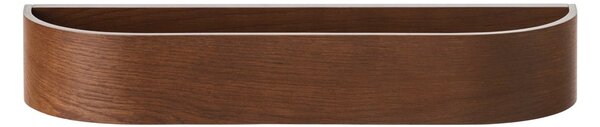 Audo Copenhagen Nástěnná police Epoch Dark Stained Oak - 50 cm MN202