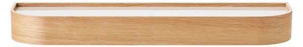 Audo Copenhagen Nástěnná police Epoch Natural Oak/Fog - 79 cm MN201