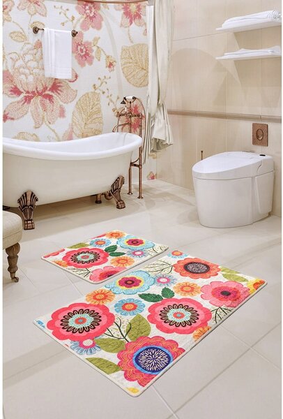 Koupelnové předložky v sadě 2 ks 60x100 cm Galvin – Foutastic
