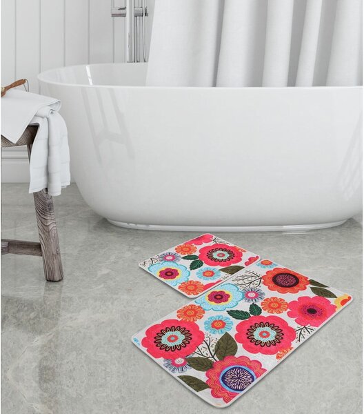 Koupelnové předložky v sadě 2 ks 60x100 cm Galvin – Foutastic