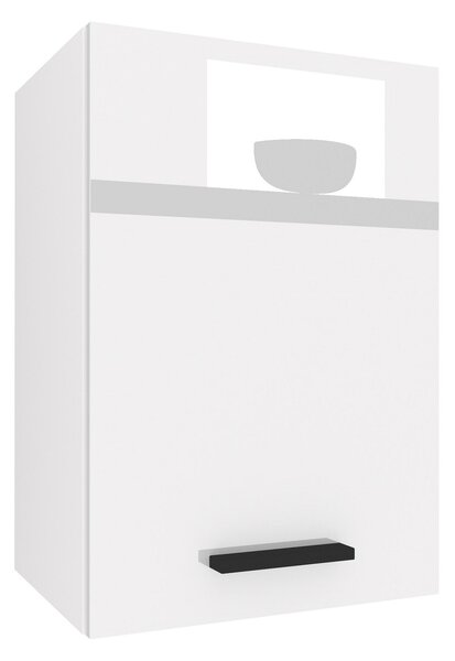 Kuchyňská skříňka Belini horní 40 cm bílý lesk INF SG40/1/WT/W/0/B1