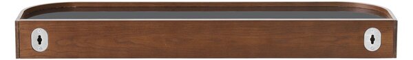Audo Copenhagen Nástěnná police Epoch Dark Stained Oak - 79 cm MN203