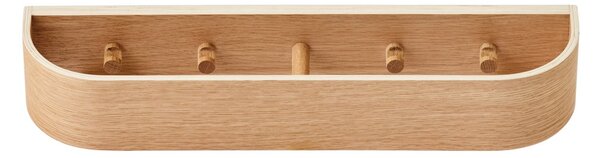 Audo Copenhagen Nástěnný věšák Epoch Natural Oak - 50 cm MN204