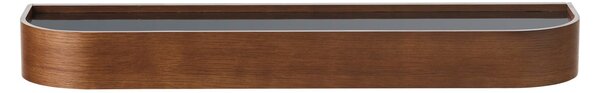 Audo Copenhagen Nástěnná police Epoch Dark Stained Oak - 79 cm MN203