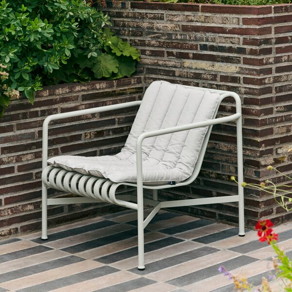 HAY Zahradní křeslo Palissade Lounge Low, Sky Grey
