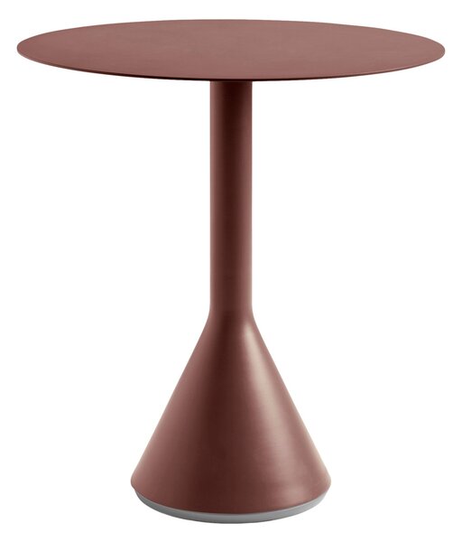 HAY Zahradní stůl Palissade Cone Ø70, Iron Red