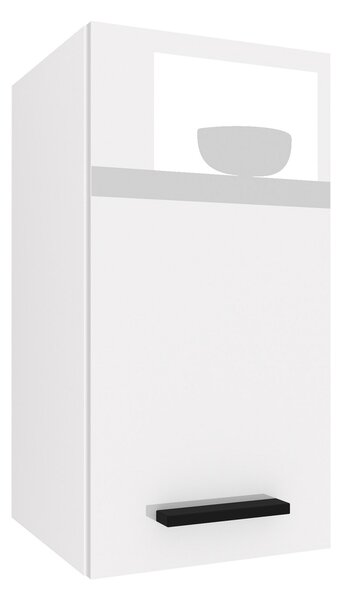 Kuchyňská skříňka Belini horní 30 cm bílý lesk INF SG30/2/WT/W/0/B1