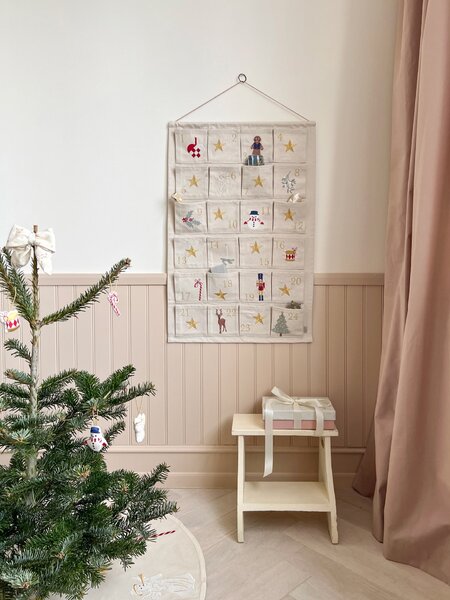 Vyšívaná vánoční ozdoba Nutcracker –⁠⁠⁠⁠⁠⁠ set 3 ks
