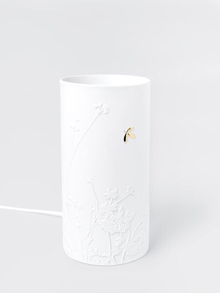 Porcelánová stolní lampa Flower