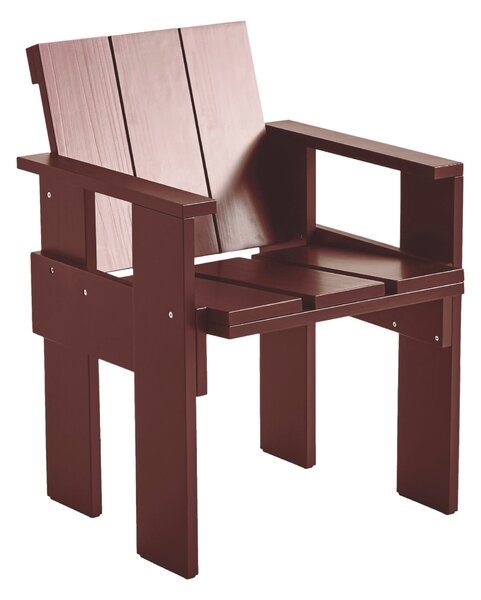 HAY Zahradní židle Crate Dining, Iron Red