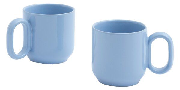 HAY Sada hrnků Barro, Light Blue, 2ks