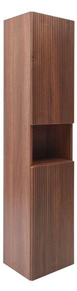 Koupelnová skříňka vysoká SAT Evolution 36x165x32 cm ořech Aida mat SATEVOV36NA