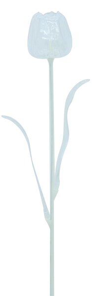 Umělý Tulipán čirý, krystalický 61cm, 12ks