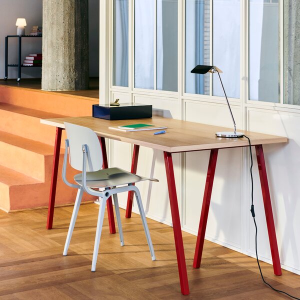 HAY Stůl Loop Stand, Oak / Black, 250 x 93 cm