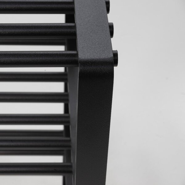 Černý kovový botník 100x48,5x29 cm Rex – Spinder Design