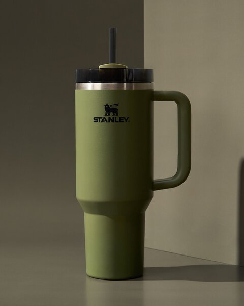 STANLEY Quencher H2.O FlowState Tumbler 1180 ml Dried Pine