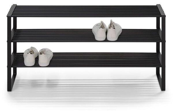 Černý kovový botník 100x48,5x29 cm Rex – Spinder Design