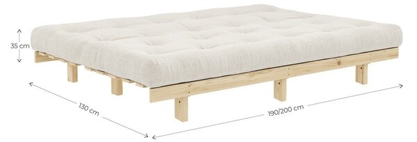 Žlutá manšestrová pohovka 200 cm Lean – Karup Design
