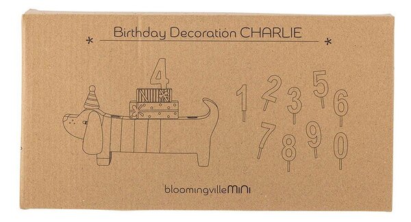 Dřevěný svícen Charlie – Bloomingville Mini