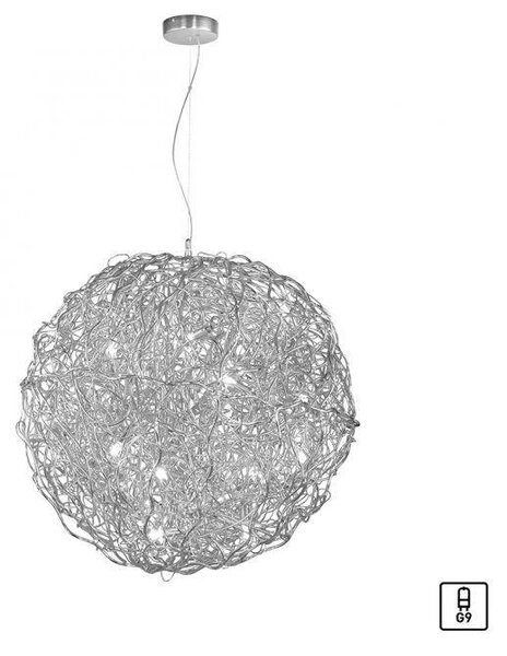 Paul Neuhaus Závěsné LED luxusní svítidlo SAREA, 600W, ø 75 cm Barva: Zlatá
