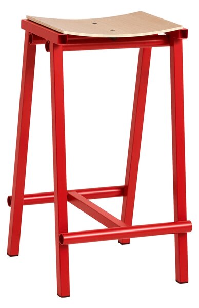 HAY Barová stolička Taburete 8, Low, Signal Red