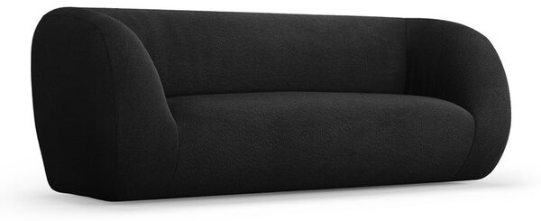 Tmavě šedá pohovka z textilie bouclé 210 cm Essen – Cosmopolitan Design