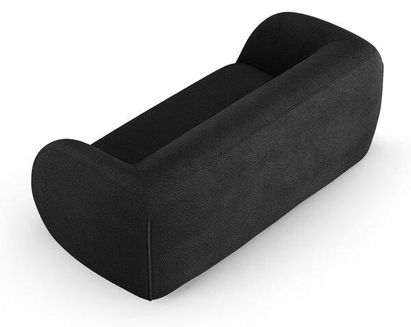 Tmavě šedá pohovka z textilie bouclé 210 cm Essen – Cosmopolitan Design