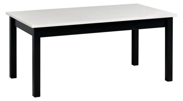 Jídelní stůl Laveta 1 (bílá + černá) (pro 4 osoby). 1040821